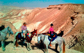Israel trail in die Negev Wüste