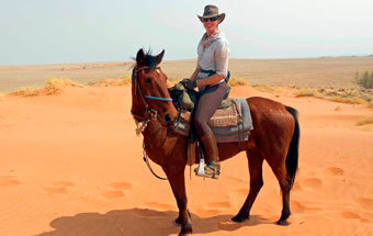 Janine Whyte, the Globe-trotting Cowgirl