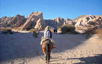 >Visiting Northern Argentina on Horseback