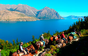 Nueva Zelanda a caballo