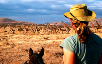 Randonnée à cheval en Tanzanie