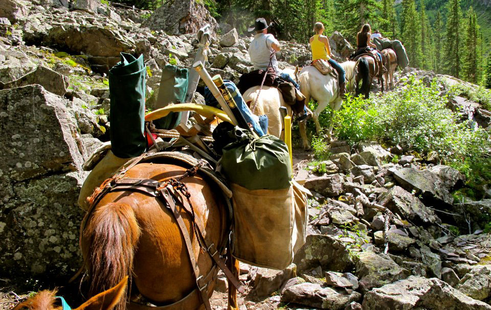 The diverse nature of Colorado on horseback