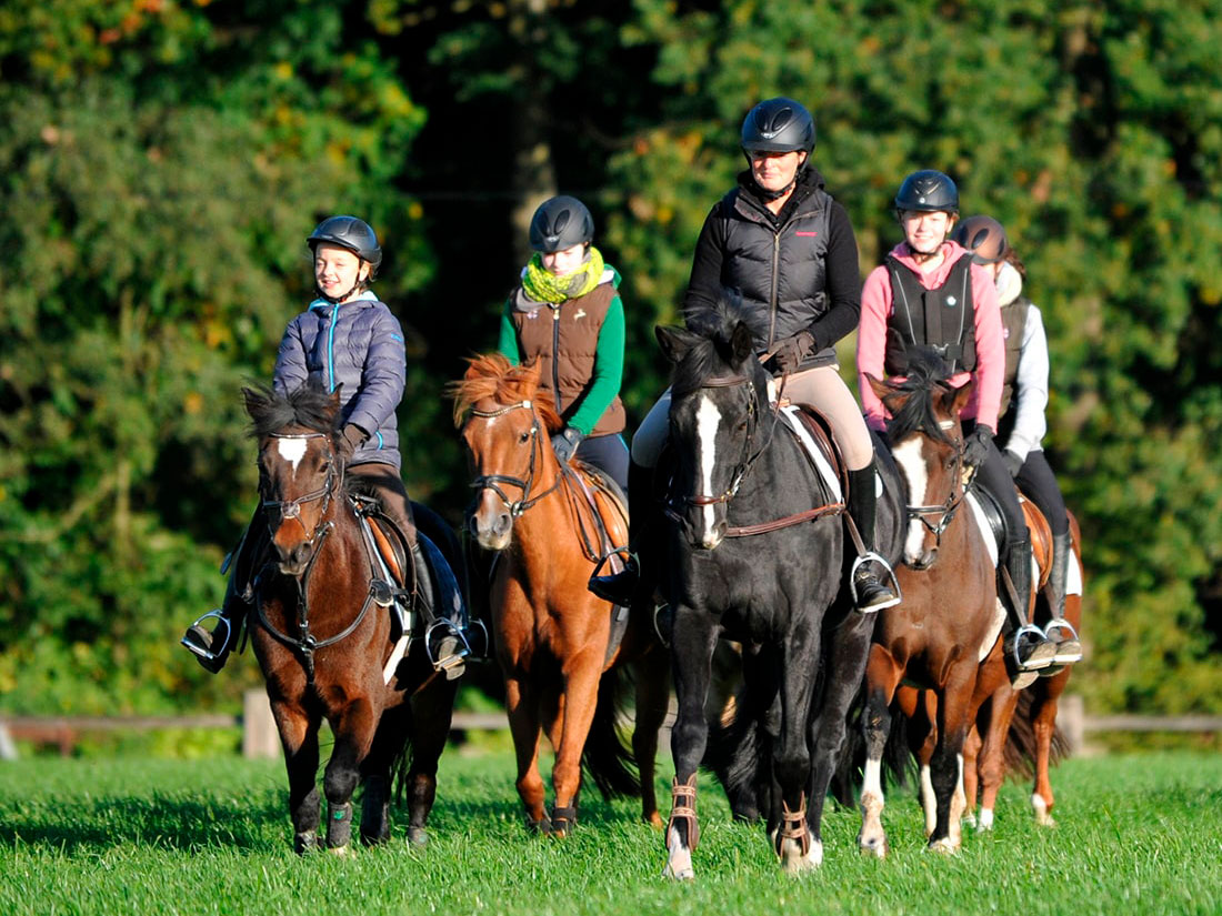 Group of Riders