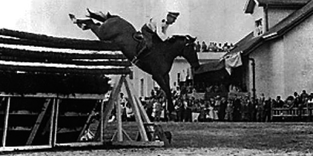 Huaso en 1944 récord mundial de salto en alto
