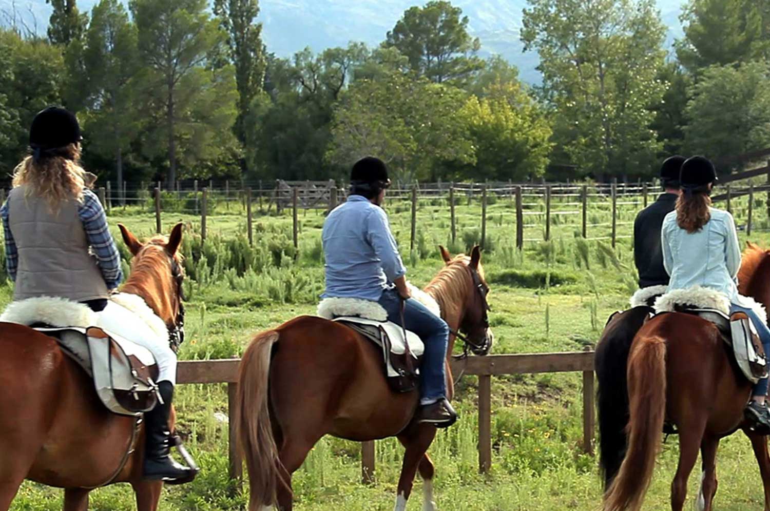 Planning a horseback riding route