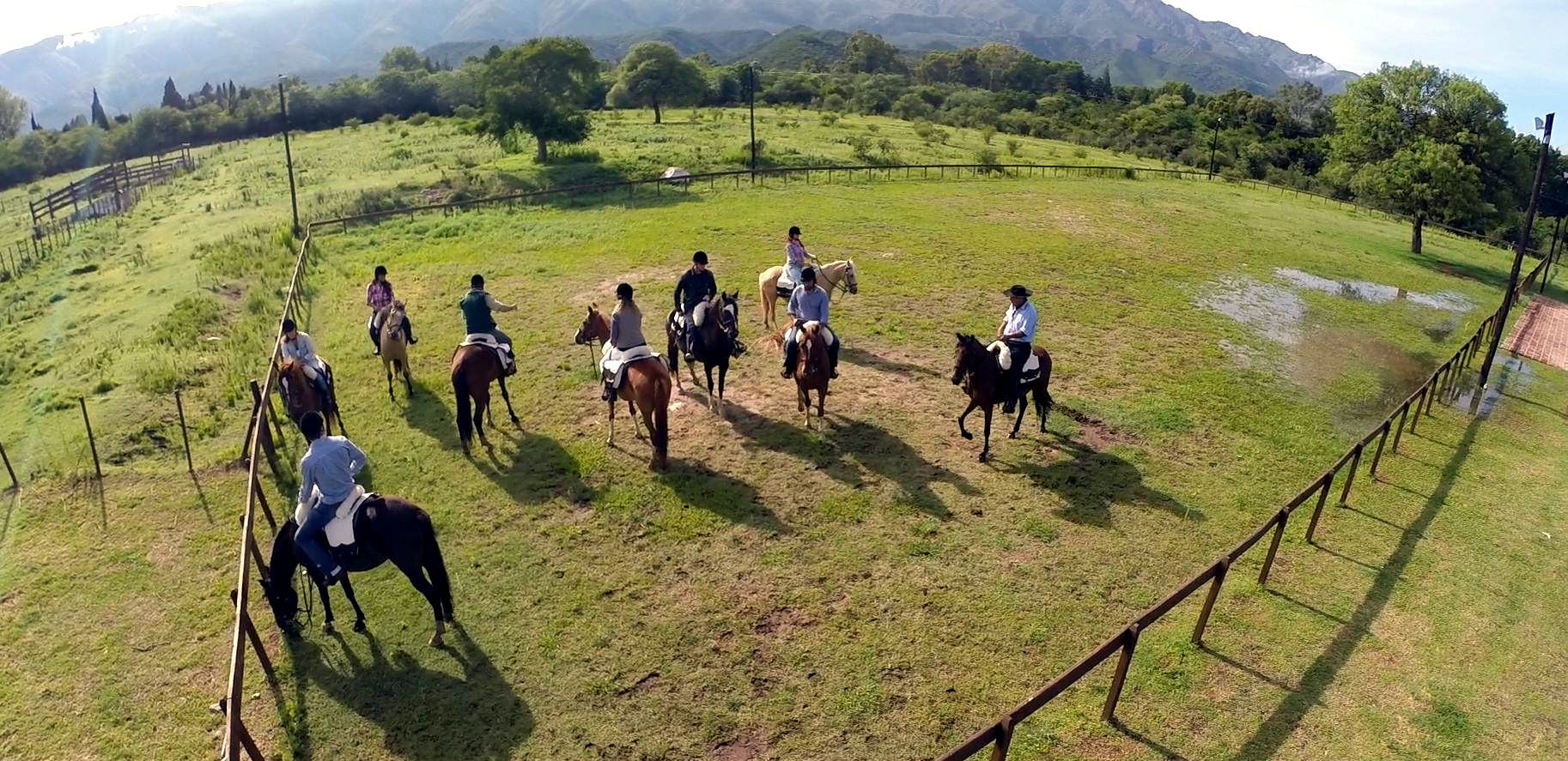 Learn horseback riding in Argentina