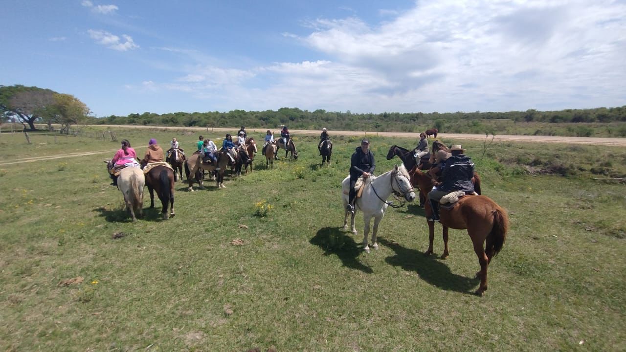 Reiter auf der Estancia Buena Vista