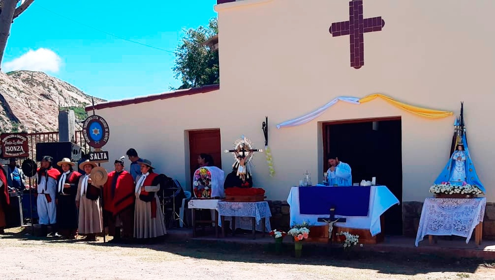 Traditions in Isonza, Argentina