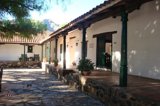 Patio inside the Hacienda