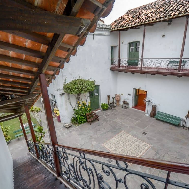 Interior patio of the Museum Casa de Hernández, Salta - Argentina