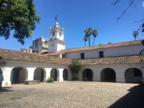 Courtyard inside the Cabildo of Salta 