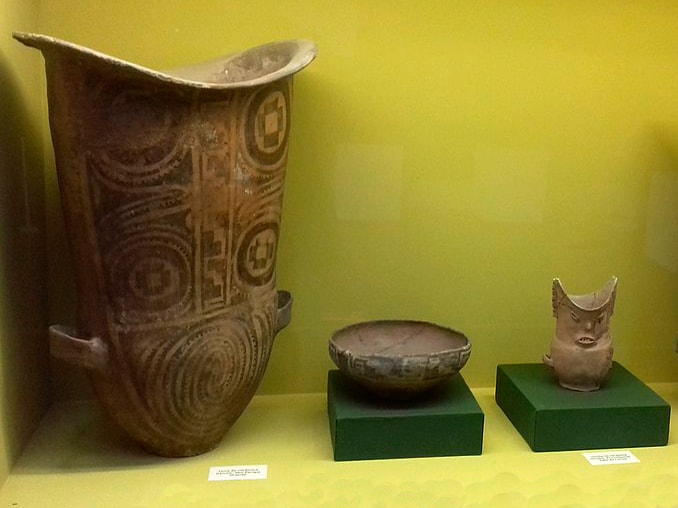 Funeral urns in the Anthropology Museum, Salta