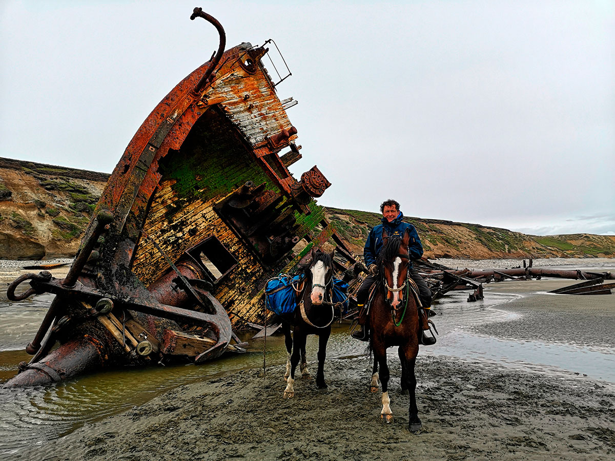 Shipwrecks on the Miter Peninsula