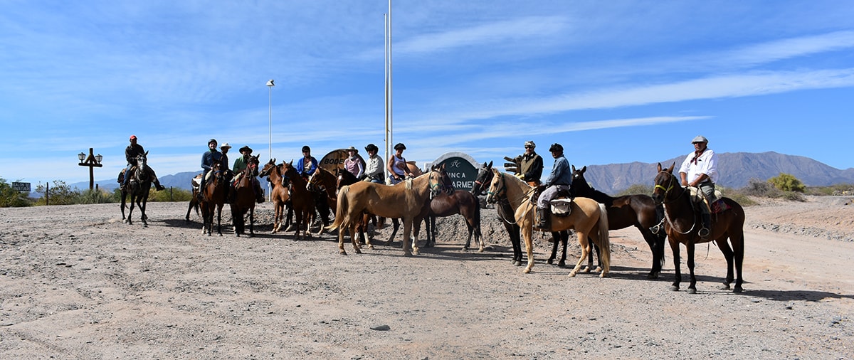 Reiten zur Finca el Carmen