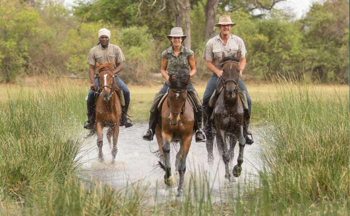 Riders on horseback