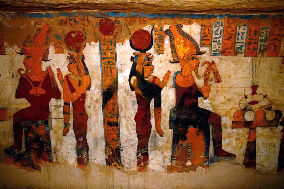 Art dans le temple de Karnak