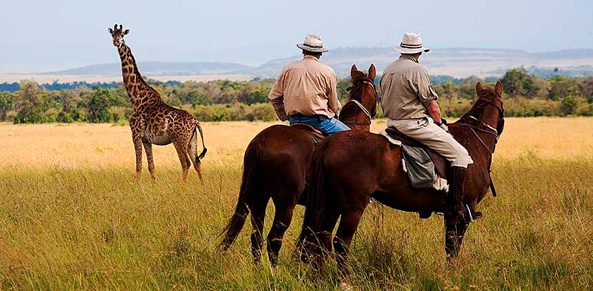 Kenia Safari Vacaciones a caballo