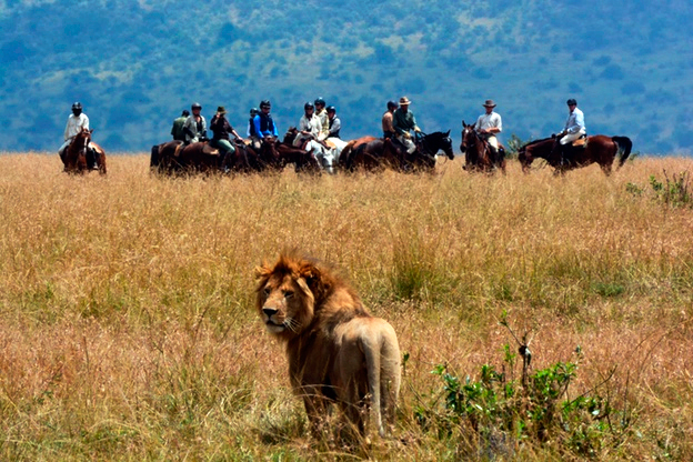 Kenia: safari a caballo