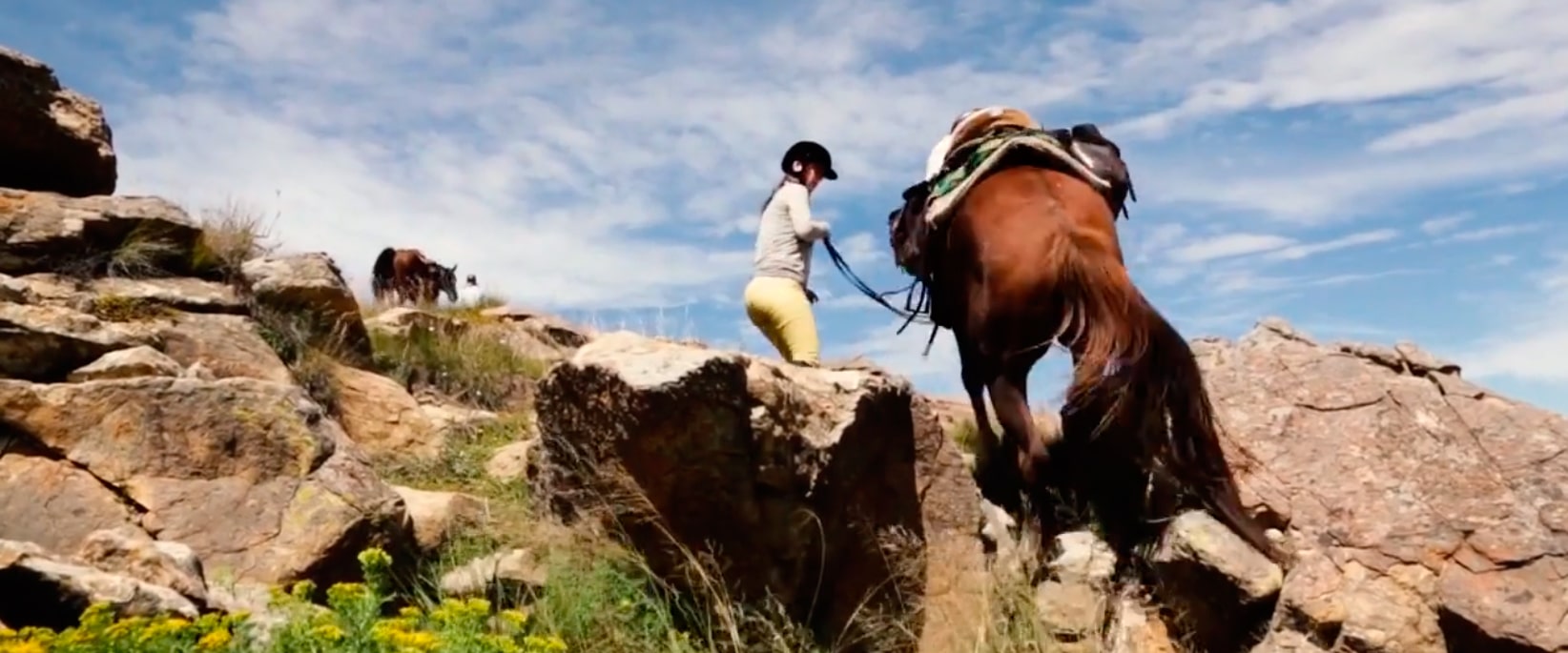Ruta a caballo en Lesotho