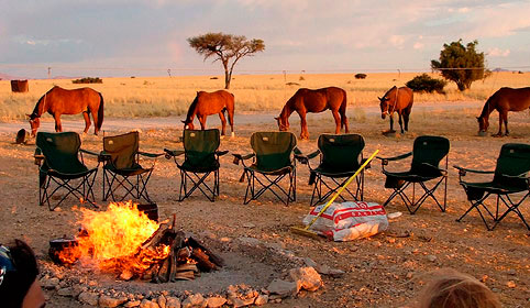 Campamento African Horse Safaris