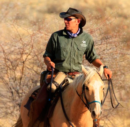 Guía de Namibia Horse Safary Company