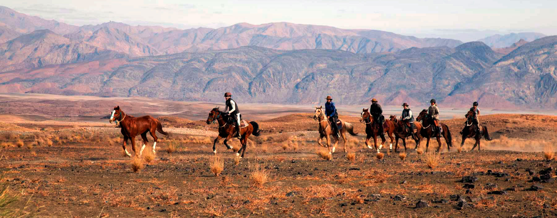 Horseback Riding Vacations in the Namib Desert