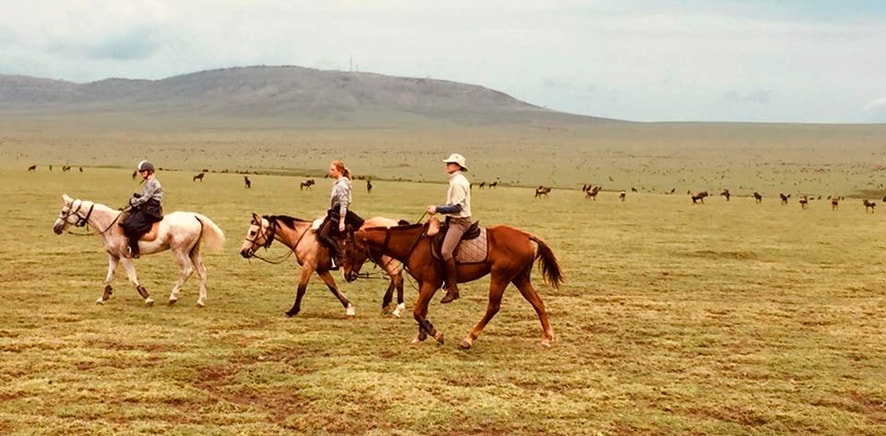 Safari à cheval en Tanzanie