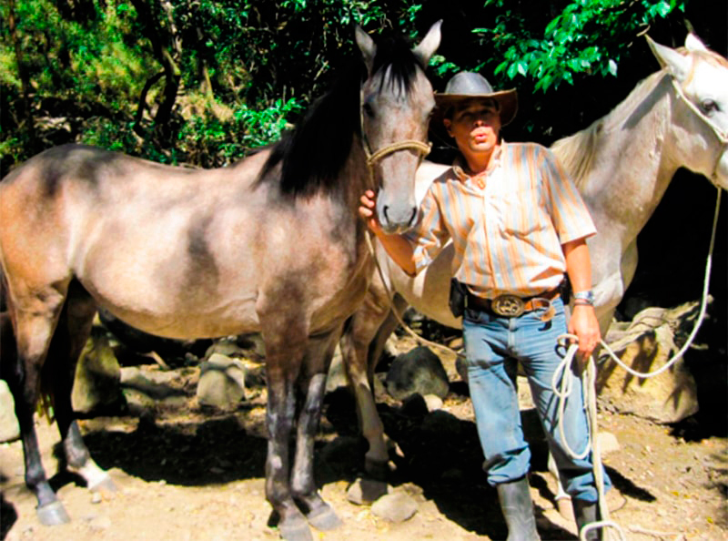 Riding guide in Costa Rica