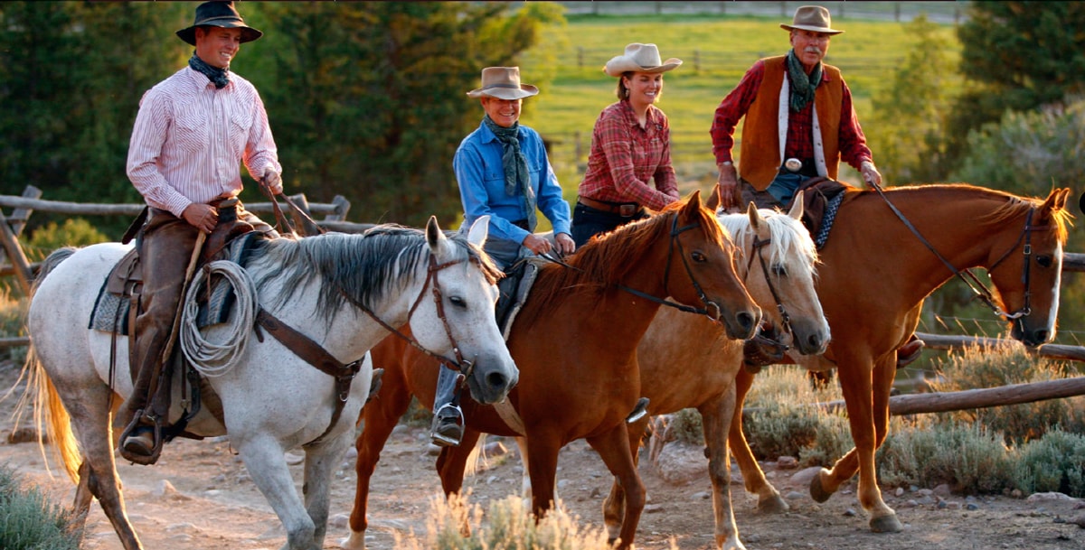 Les Hôtes du Bitterroot Ranch: La famille Fox