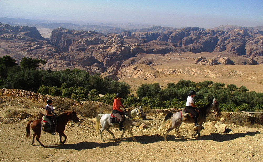 horse riding tours jordan