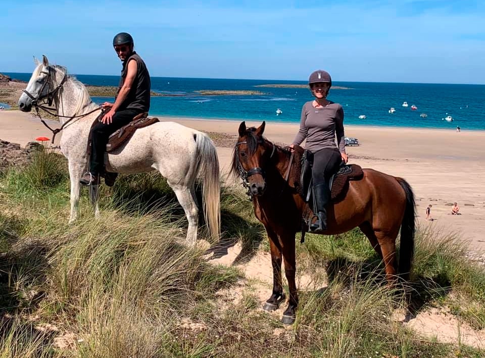 Bretagne Strände zu Pferd - Sommant Horse Team