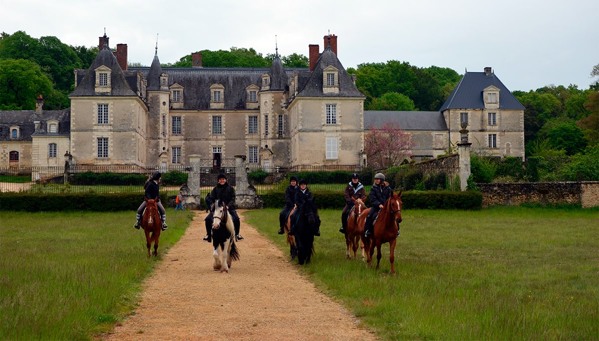 Equitation entre vignes - Tourani Cheval