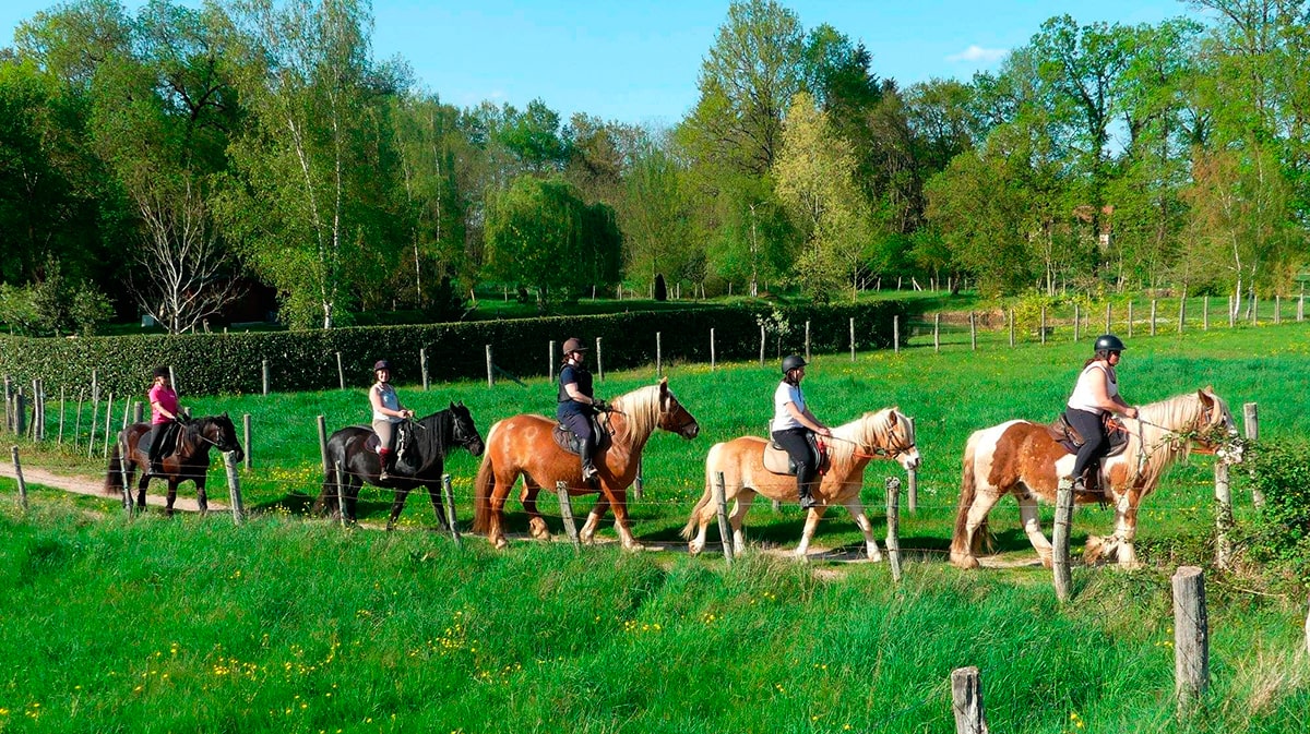 horse riding trips france