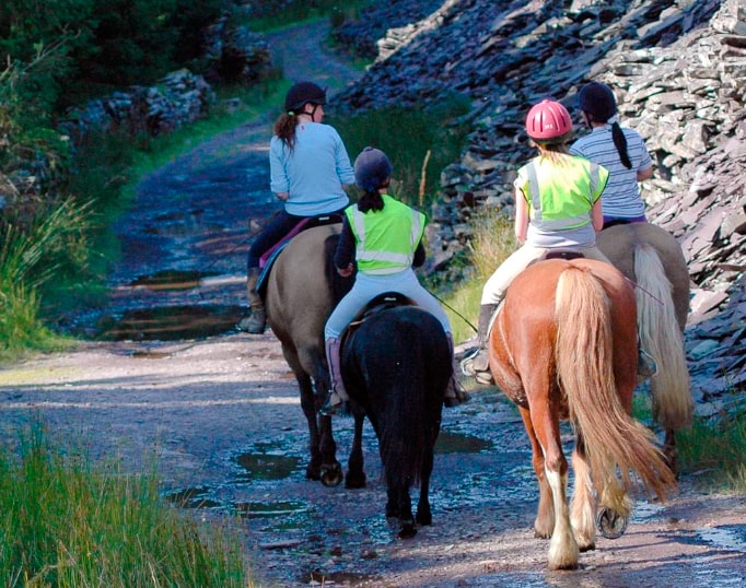 Vacaciones a caballo en Gales