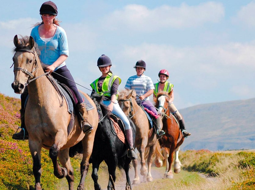 Vacaciones a caballo en Gales