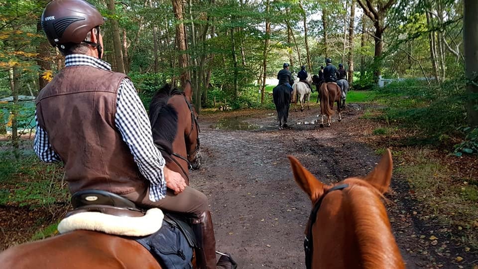 Routes through Holland on horseback