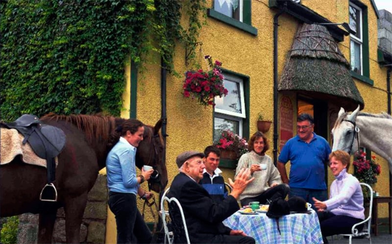 Casa rural para jinetes en Irlanda