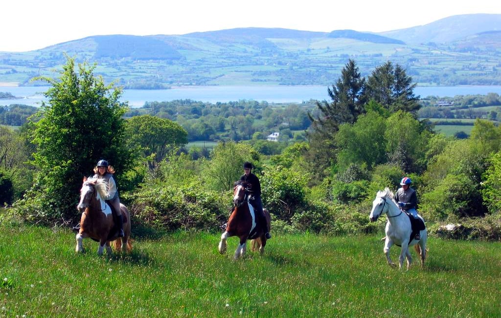 Horse riding in Ireland