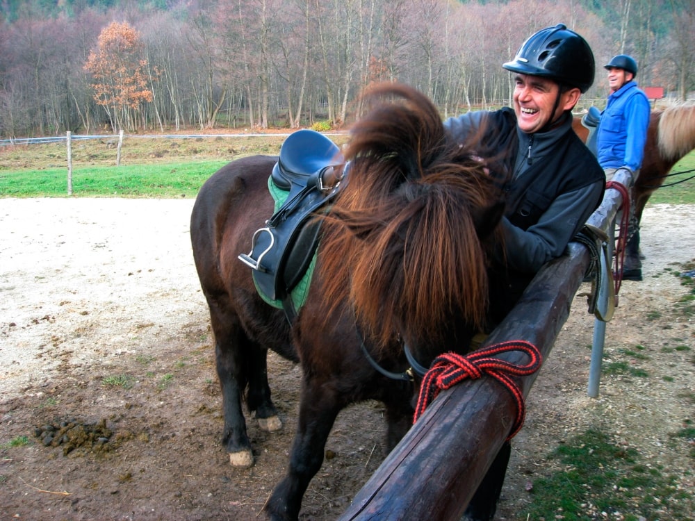 Ruta a caballo en los Carpatos