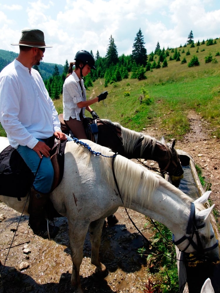 Montar a caballo en Rumanía