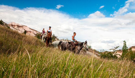 Riding in Turkey