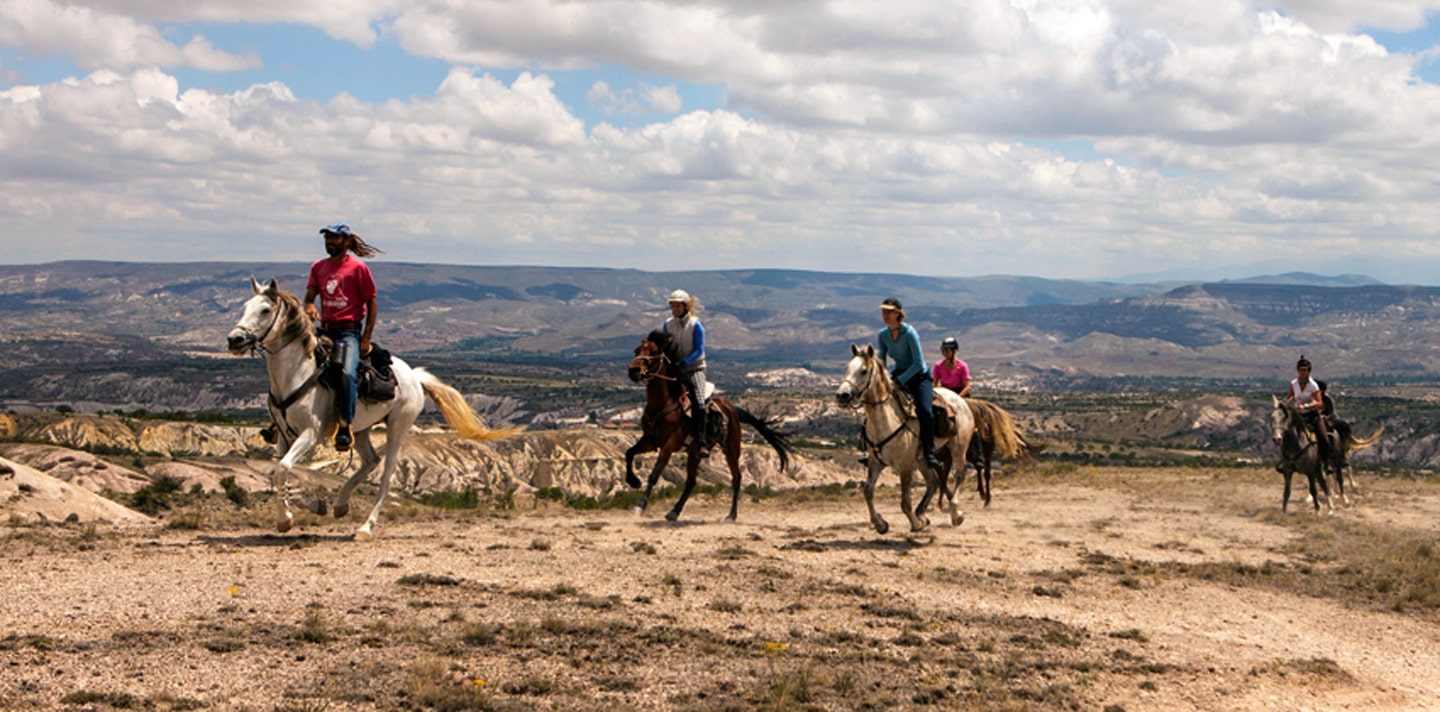 Horseback riding in Turkey