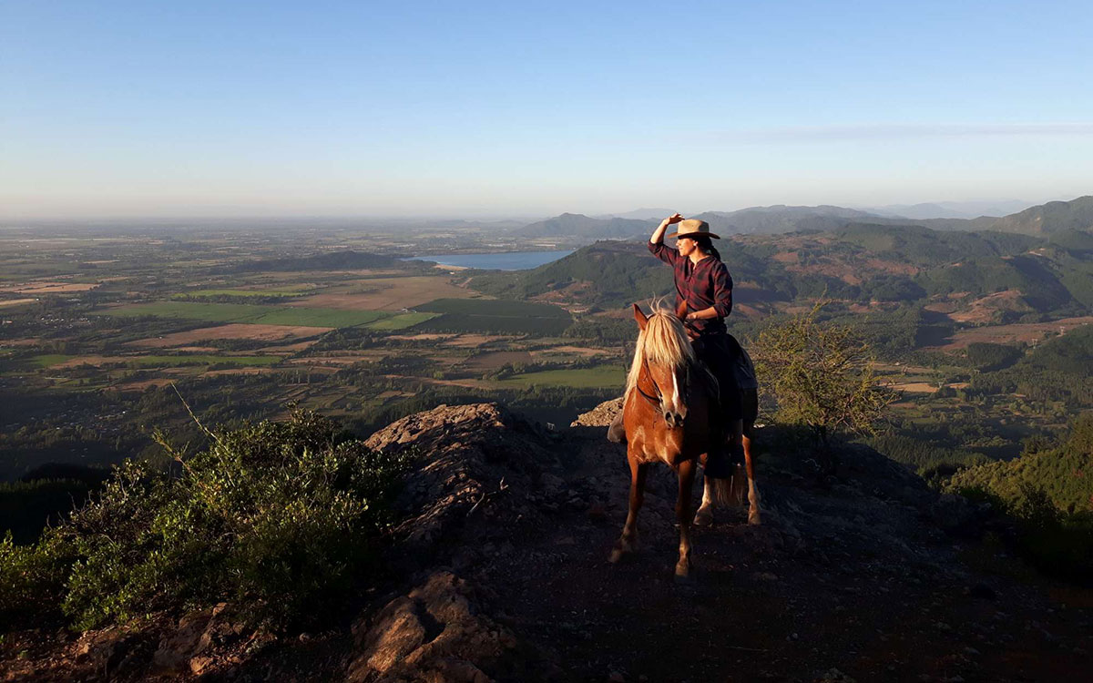 horseback riding in Chile