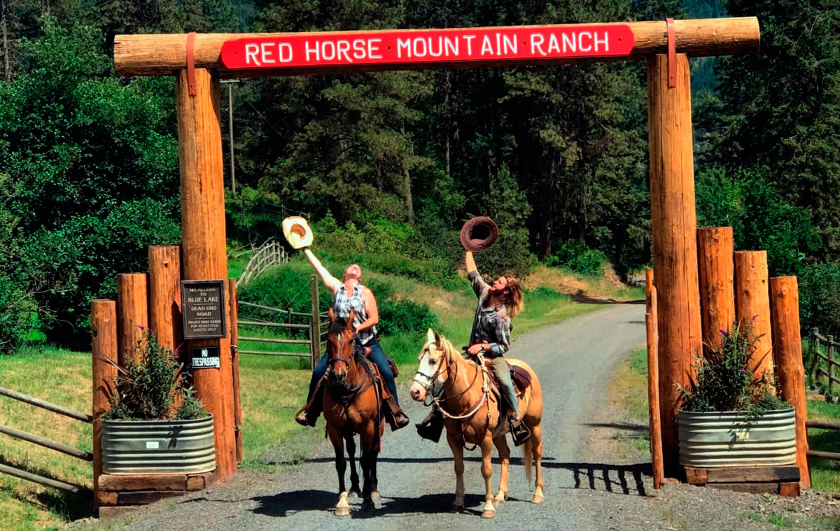 La “Gema de las Montañas” a caballo en Idaho