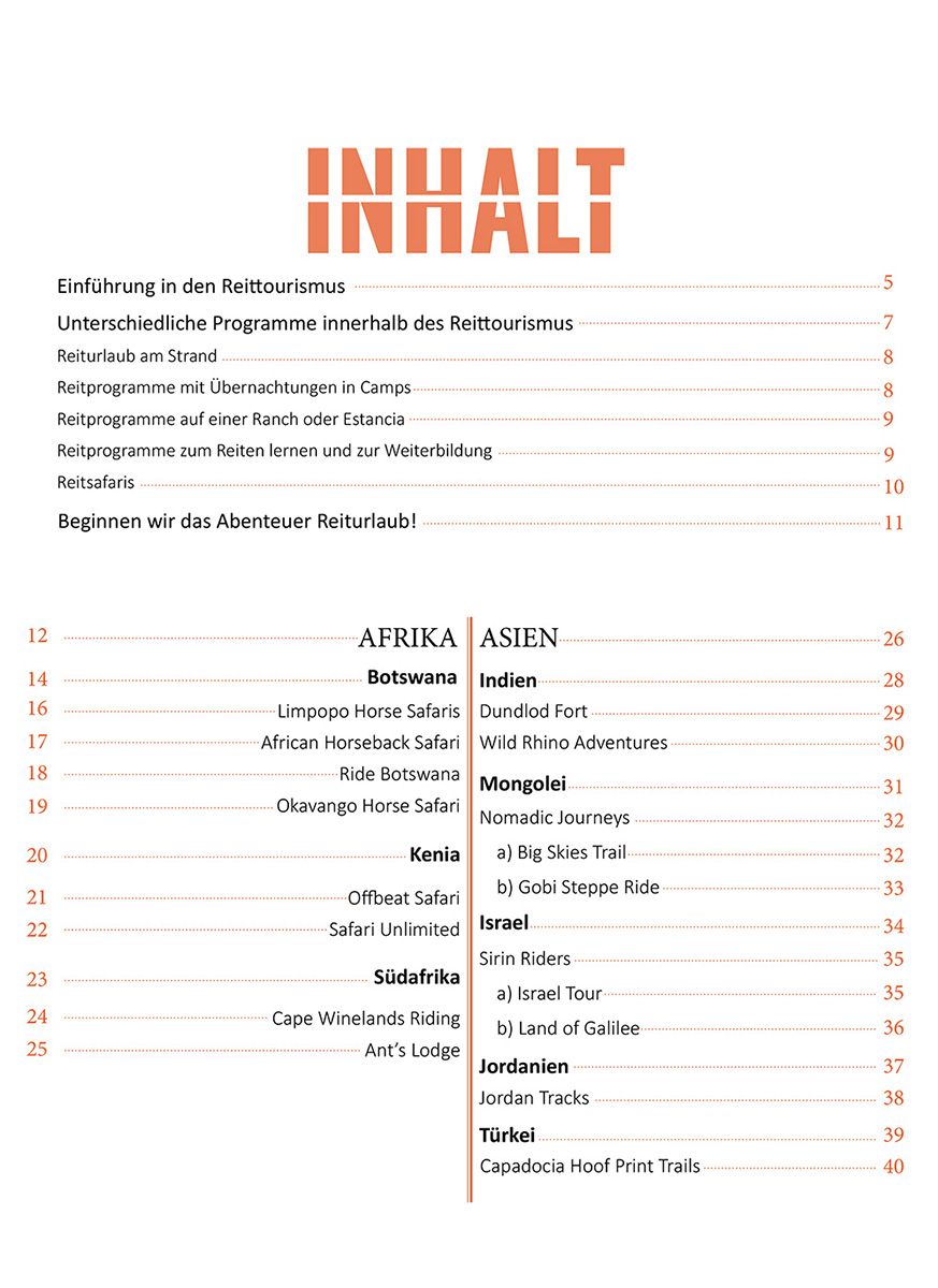 Ebook 40 besten reiseziele - Index