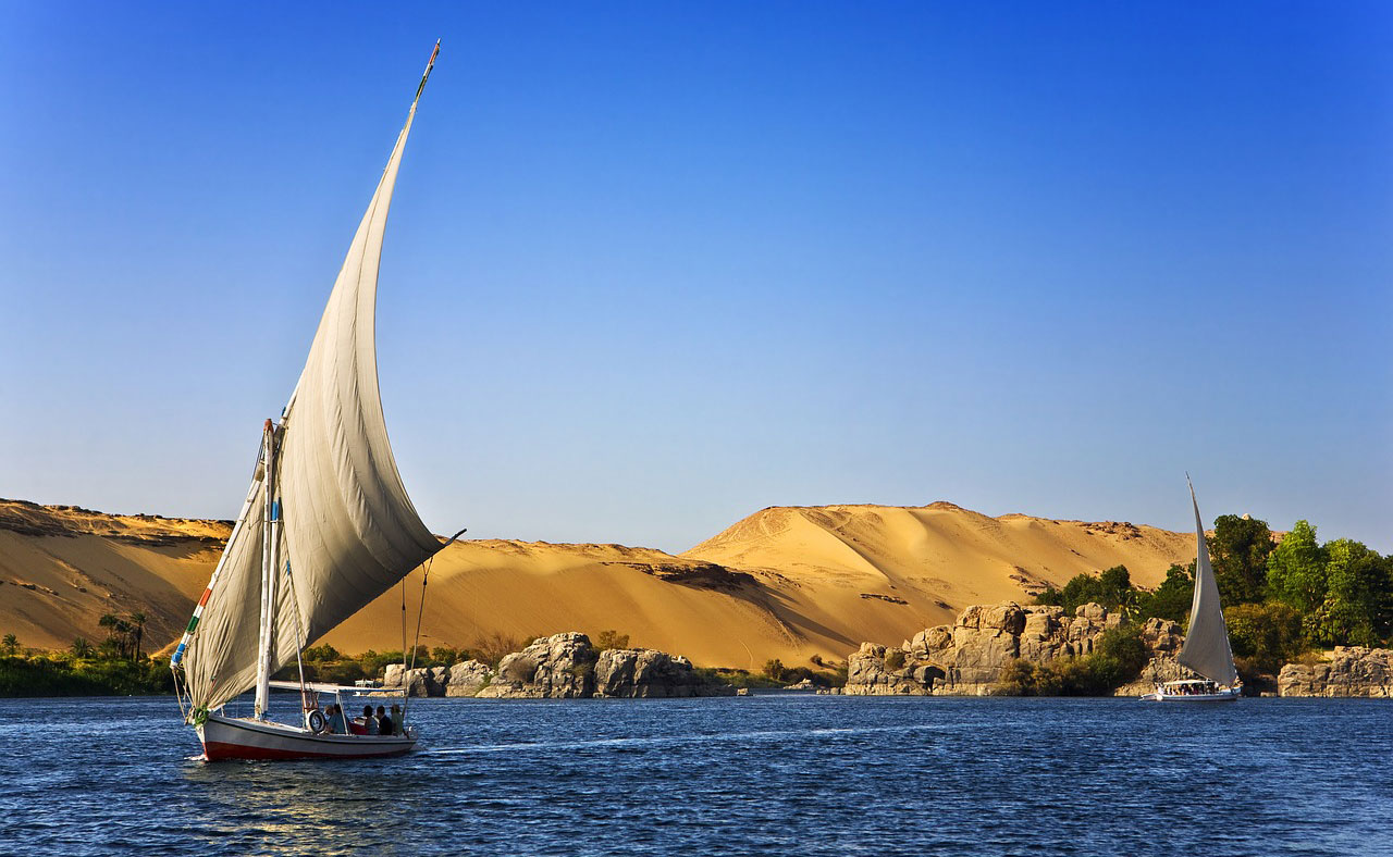 Promenade en felouque sur le Nil