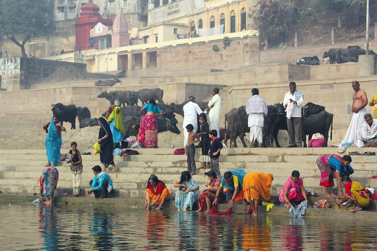 Ganges à Vanarasi
