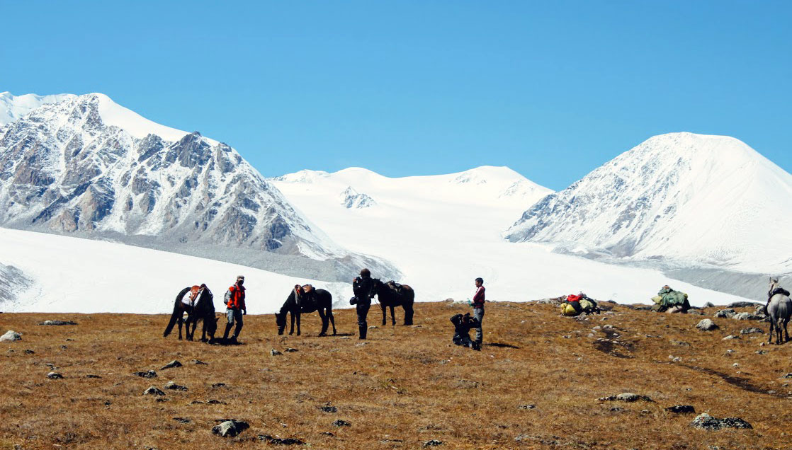 Chaîne de montagnes de l'Altaï