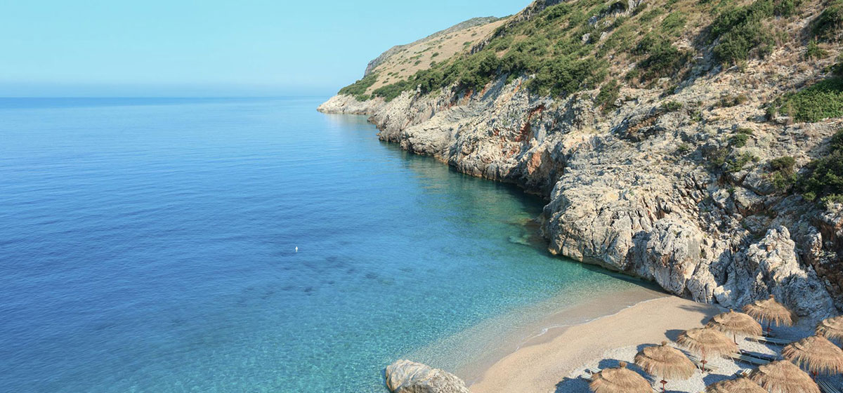 Plage de l'Albanie