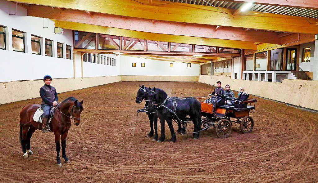 Piste d'équitation